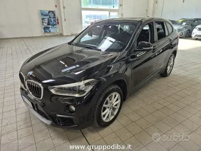 Begagnad BMW X1 Efficient Dynamics 190 HK (139 kW) 2017 Svart SUV