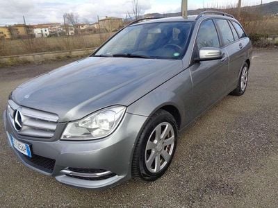 Usata Mercedes C180 120 CV (88 kW) 2013 Grigio Station wagon