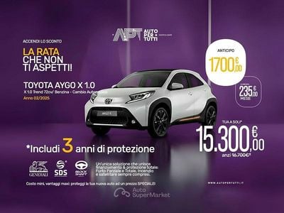 Usata Toyota Aygo X Trend 72 CV (52 kW) 2025 Verde SUV