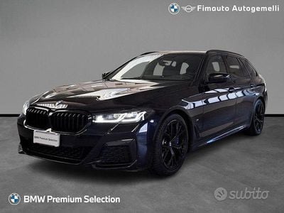 Usata BMW 530 M Sport 249 CV (183 kW) 2022 Nero Station wagon