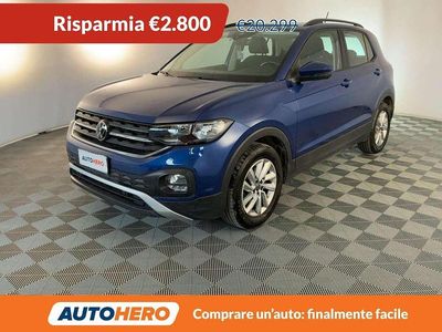 Usata VW T-Cross Style 110 CV (80 kW) 2022 Blu/azzurro SUV