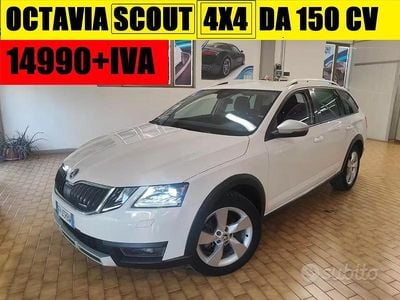 Usata Skoda Octavia 150 CV (110 kW) 2018 Bianco Station wagon