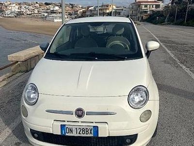 Usata Fiat 500 75 CV (55 kW) 2008 Bianco Berlina
