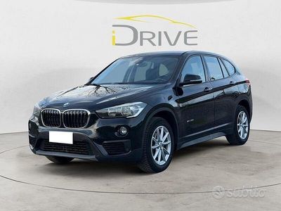 Usata BMW X1 Advantage 116 CV (85 kW) 2017 Nero SUV