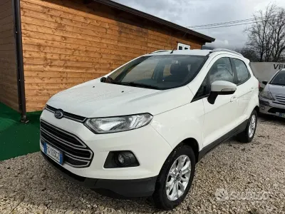 Second-hand Ford Ecosport Titanium S 95 CP (69 kW) 2017 Alb SUV