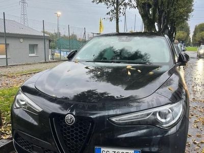 Usata Alfa Romeo Stelvio 201 CV (147 kW) 2021 Nero SUV