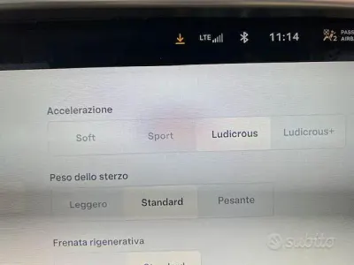 Usata Tesla Model X Performance 169 kW (230 CV) 2017 Nero SUV