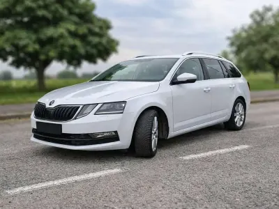 Brugt Skoda Octavia Ambition 116 HK (85 kW) 2021 Hvid Stationcar