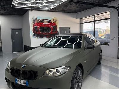 Usata BMW 520 Efficient Dynamics 190 CV (139 kW) 2015 Verde Berlina