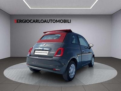Usata Fiat 500C Pop 69 CV (50 kW) 2022 Grigio Cabrio