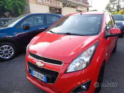 Usata Chevrolet Spark LT 65 CV (47 kW) 2013 Rosso Utilitaria