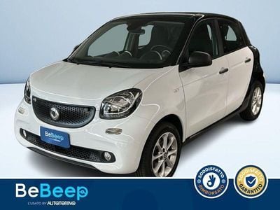 Bianco pastello Usata 2018 Smart ForFour Passion Utilitaria | 9700 € (Buon prezzo)