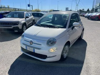 Usata Fiat 500 Dolcevita 70 CV (51 kW) 2021 Bianco Utilitaria