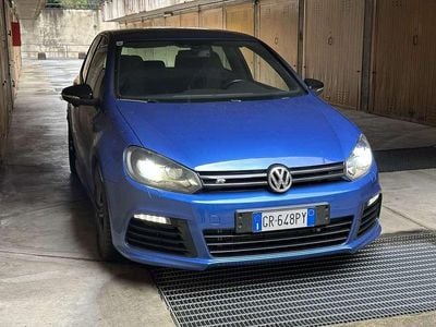Usata VW Golf VI R 271 CV (199 kW) 2011 Blu/azzurro Utilitaria