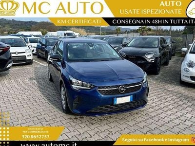 Usata Opel Corsa Edition 101 CV (74 kW) 2021 Blu Utilitaria