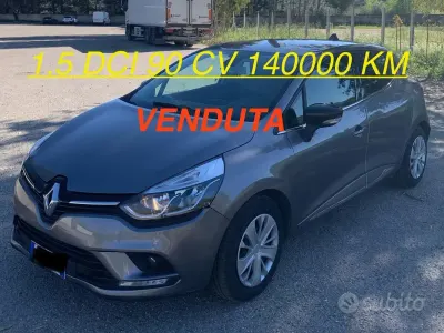 Usata Renault Clio IV 90 CV (66 kW) 2016 Grigio Berlina