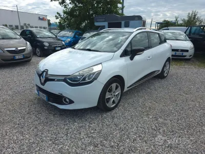 Usata Renault Clio GrandTour 90 CV (66 kW) 2014 Bianco Station wagon