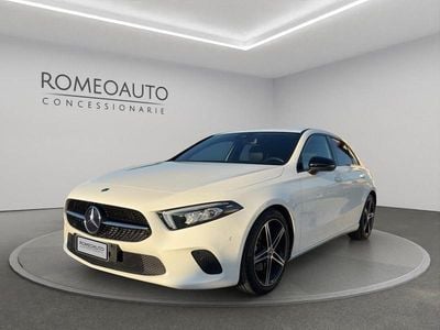 Usata Mercedes A180 116 CV (85 kW) 2021 Bianco perlato Berlina