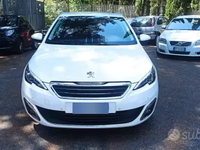 Usata Peugeot 308 SW Allure 120 CV (88 kW) 2017 Bianco Station wagon