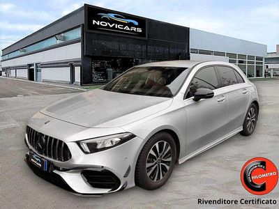 Usata Mercedes A180 Business 116 CV (85 kW) 2019 Argento iridio Berlina