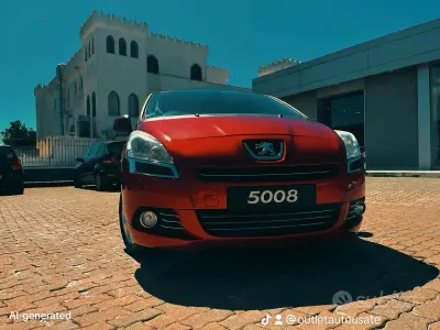 Usata Peugeot 5008 115 CV (84 kW) 2011 Rosso Monovolume