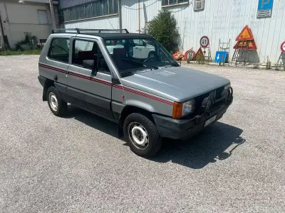 Usata Fiat Panda 4x4 48 CV (35 kW) 1986 Grigio Utilitaria