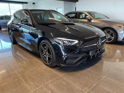Nero Usata 2024 Mercedes C200 AMG Line Premium Plus Station wagon | 42.700 € (Buon prezzo)