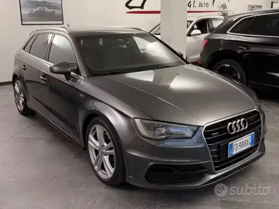 Usata Audi A3 S-Line 184 CV (135 kW) 2016 Grigio Berlina