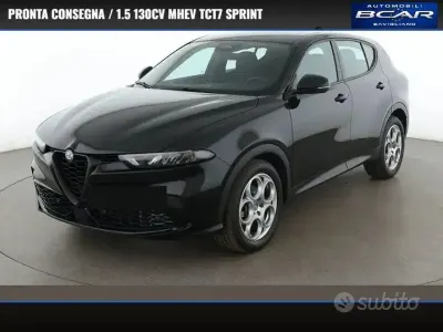 Usata Alfa Romeo Tonale Sprint 131 CV (96 kW) 2023 Nero SUV