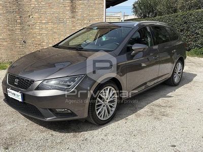 Usata Seat Leon ST Business 110 CV (80 kW) 2015 Gray Station wagon
