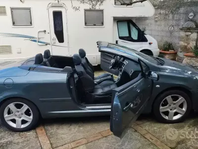Usata Peugeot 307 CC 109 CV (80 kW) 2005 Verde Cabrio