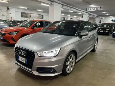 Usata Audi A1 Sportback S-Line 95 CV (69 kW) 2016 Grigio Utilitaria