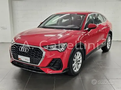Usata Audi Q3 150 CV (110 kW) 2021 Rosso SUV