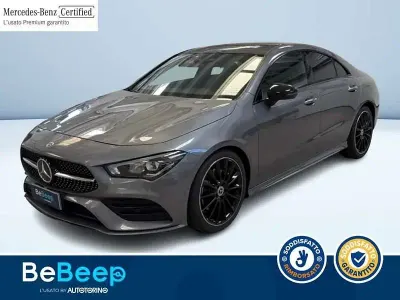 Usata Mercedes CLA200 Premium 150 CV (110 kW) 2023 Grigio metallizzato Coupé