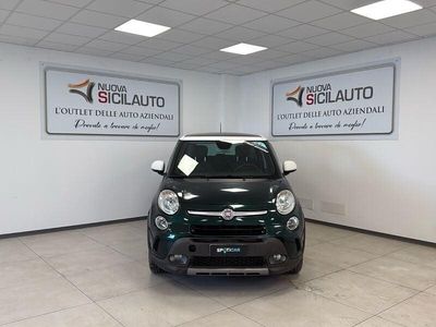 Usata Fiat 500L Trekking 105 CV (77 kW) 2014 Verde Monovolume
