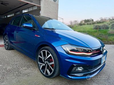 Usata VW Polo GTI 200 CV (147 kW) 2020 Blu Utilitaria