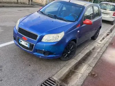 Usata Chevrolet Aveo 2008 Blu Utilitaria