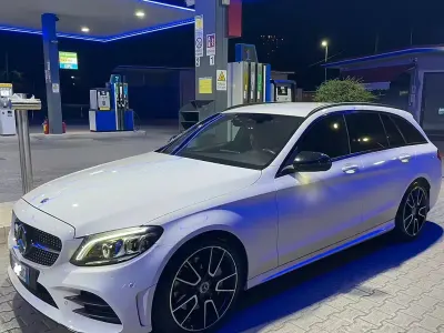 Usata Mercedes C300 Premium 245 CV (180 kW) 2021 Bianco Station wagon