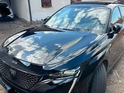Usata Peugeot 308 GT 131 CV (96 kW) 2022 Nero Berlina