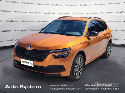 Usata Skoda Kamiq 110 CV (80 kW) 2023 Arancione SUV