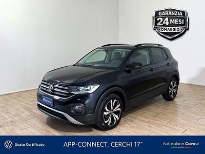 Usata VW T-Cross Style 110 CV (80 kW) 2022 Deep black SUV