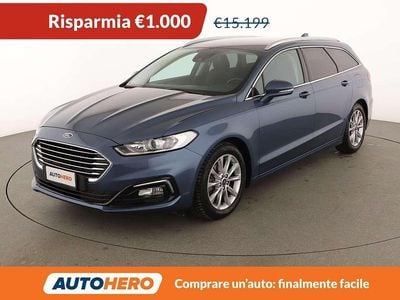 Usata Ford Mondeo Business Edition 150 CV (110 kW) 2020 Blu Station wagon