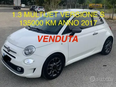 Usata Fiat 500 S 95 CV (69 kW) 2017 Bianco Berlina