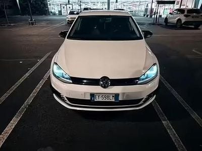 Usata VW Golf VII 110 CV (80 kW) 2015 Bianco Berlina