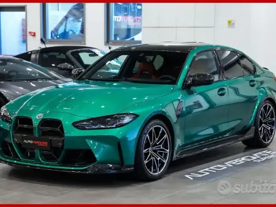 Usata BMW M3 Competition Edition 510 CV (375 kW) 2023 Verde Berlina