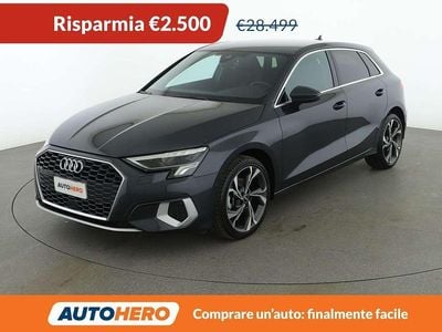 Usata Audi A3 Advanced 150 CV (110 kW) 2023 Grigio Berlina