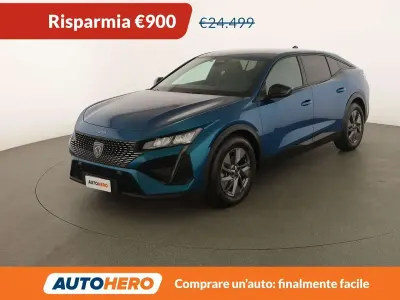 Usata Peugeot 408 Allure 136 CV (100 kW) 2025 Blu SUV