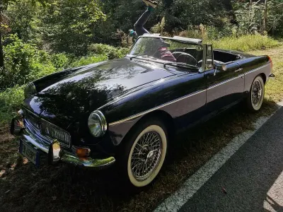 Usata MG B 95 CV (69 kW) 1967 Nero Cabrio