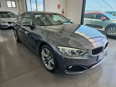 Usata BMW 420 Coupé Sport Line 184 CV (135 kW) 2015 Grigio Coupé