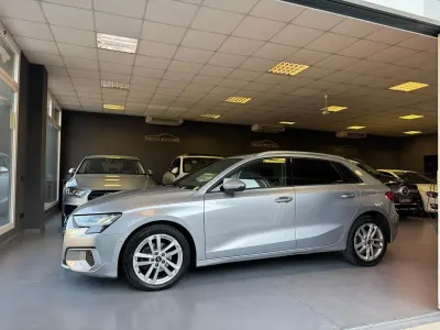 Usata Audi A3 150 CV (110 kW) 2021 Argento Berlina